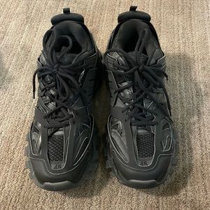 Balenciaga black sneakers size 12 men